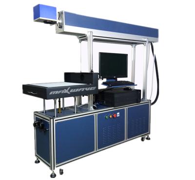 China Good Quality 100W Air Cooled Glass Tube CO2 Laser Marking Machine For Plastic for sale