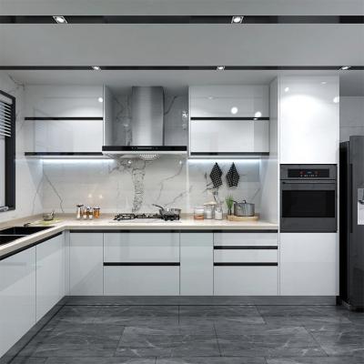 Cina Blum Hardware Custom Stile Italiano Moderni Disegni Shaker Arredamento Cucina Armadi in vendita