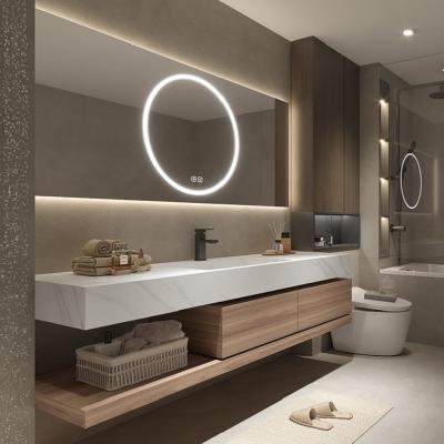 China Professional Bathroom Design Made Easy with YALIG's Custom CAD/3D Floating Vanity for sale