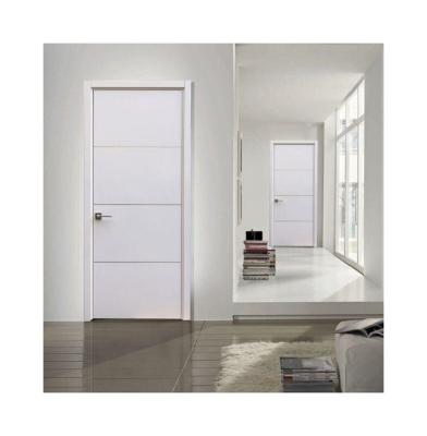 China Contemporary Side Opening Soliad Wood Bedroom Doors for House in Customized Size for sale