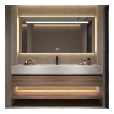 Cina Arredamento per bagno in stile moderno, larghezza personalizzata, armadietto integrato in vendita