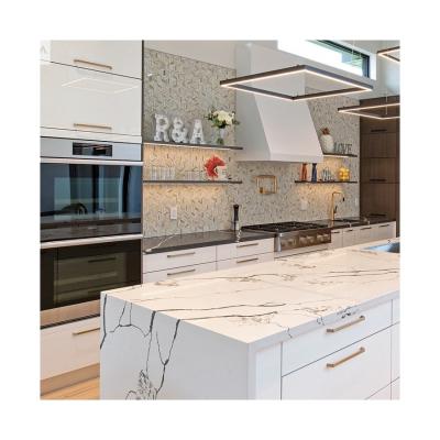 China Highly ODM/OEM Custom Glossy Modular Wooden Kitchen Cabinets for Modern Style for sale