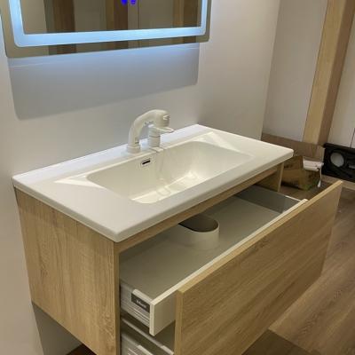 China Euro Style Modern Design Mirrored Cabinets Bathroom Vanity Mirror Cabinet with MR-MDF for sale