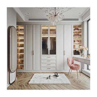 China High End Bedroom Furniture Waterproof Wooden Bedroom Wardrobe Cabinet in Modern Style for sale