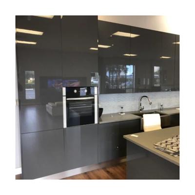 China High Gloss Lacquer Kitchen Cabinet with Customized Modern Style and Acrylic Door Panel for sale