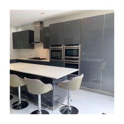 China High Gloss Lacquer Plywood Carcass Full Modern Kitchen Cabinet A Must-Have for Your Hom for sale