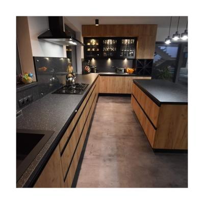 China YALIG Australia Design Two Tone Melamine Board Kitchen Unit with Particleboard Doors for sale