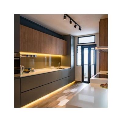 China Modern Style Waterproof Fireproof Wooden Modular Kitchen Cabinets with Durable Feature for sale