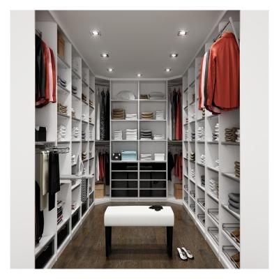 China Bedroom Furniture Pole System Walk In Open Style Big Wardrobe Closets for sale