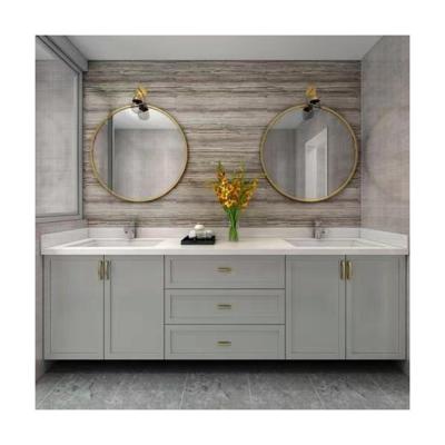 Cina Due set lavandini e rubinetti grande bagno Vanity set con spettro separato larghezza 38-46 in vendita