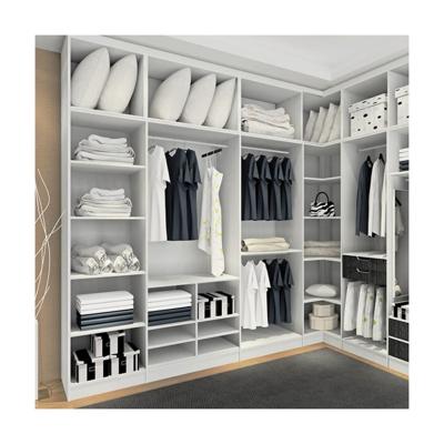 China Bedroom Furniture Modern Small L Shape Walk in Closet Wardrobe for Bedroom Solution for sale