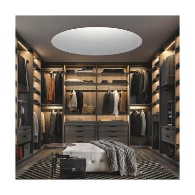 China Contemporary Convertible YALIG Pole System Walk In Room Cabinet Open Style Big Wardrobe Closets for sale