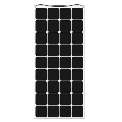 China 150w 90w 100 watt thin layer solar module 200w rollable solar module flexible solar panel sheeting 1050x540x2.0mm for sale