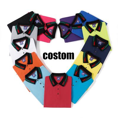 China Factory Price Custom High Quality QUICK DRY 100% Cotton Polo T-shirt Golf Polo Shirts for sale