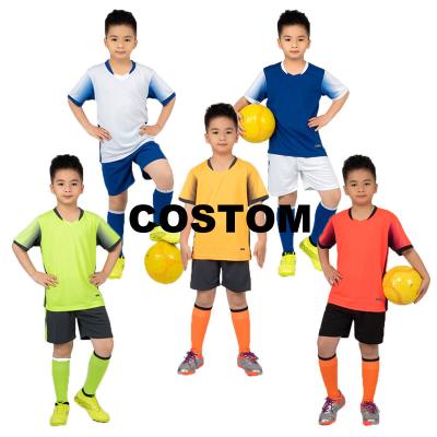 China Wholesale Tailandia Full Sets Kids Football Wear Mens Soccer Jerseys Online Black Orange Soccer Jersey Custom Made Retro Sets for sale