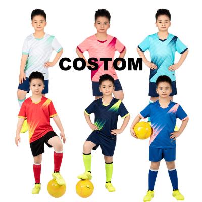 China Original Team Green Logo Training Uniform Reversible Shirt Kids High Quality Thai Soccer Jersey Custom Made Sale EPL Club Sets for sale