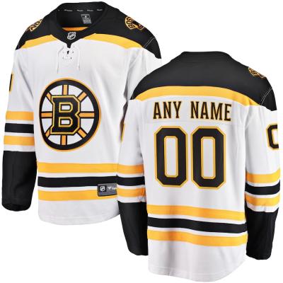 China Shirts & Complete Men's Boston Bruins Fanatics Branded White Custom Loose Ice Hockey Jerseys Tank Top Ice Hockey Uniforms for sale