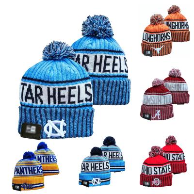 China Winter JOINT Beanie Hats USA Basketball Sports Knitted Beanies Unisex Brand Caps Mens Beanies Hat for sale