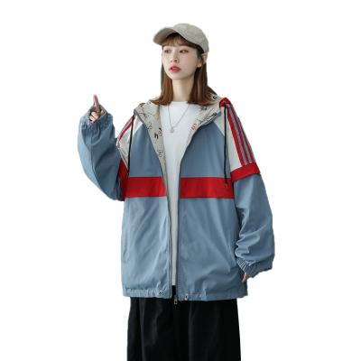 China High Quality Reversible Custom Made Unisex Jacket Baseball Double Side Jacket For Women's Autumn Wear Comfortable Fashion 2021 for sale