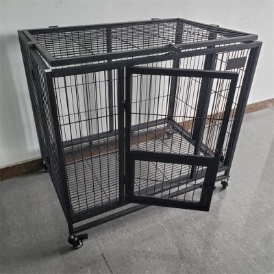 China Breathable black iron cage01-S is contagious kennel cough to humans how un-marry bully dog ​​bdx long 78X52X66CM=30