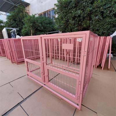 China Breathable colorful iron cage04-XL puppy adoption near me puppies 128X74X106=50