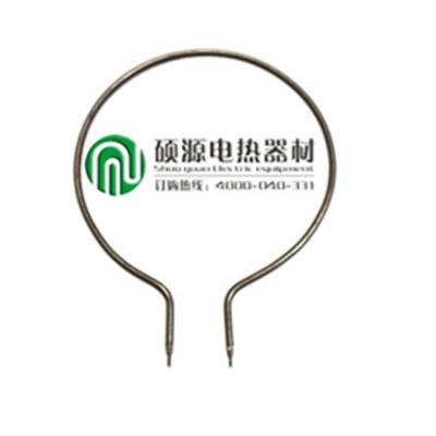 China Industry Heating Process 12V Round Electric Iron / Aluminum Steel Flexible Heating Element for sale