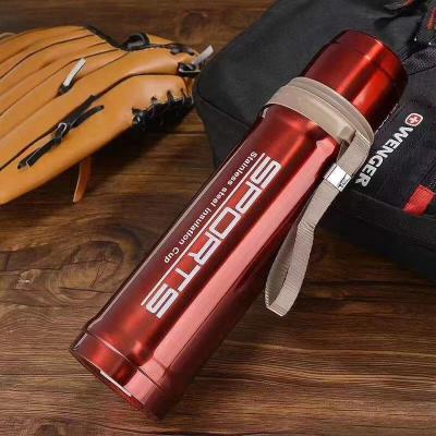 China PORTABLE Travel Mug Thermal Thermoses Vacuum Flasks Double Wall Stainless Steel Thermos Vacuum Flask Bottle for sale