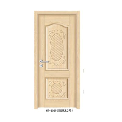 China New Design Folding Melamine Sound Insulation Wooden Door Design for sale