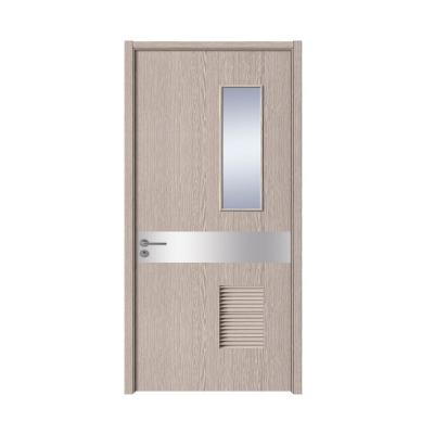 China 100% Waterproof Sound Insulation Bedroom WPC Fiberglass Interior Doors Waterproof With Canopy for sale