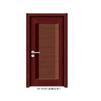 China Sound insulation latest modern design solid wood doors in 2022 modern interior wood door teak for sale