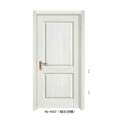 China Bedroom Primer HDF Material Door Skin Panel Waterproof White Door Primer And Coating Door PVC Modern Home for sale