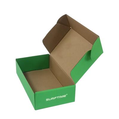 China Recyclable Custom Color Print Folding Corrugated Green Packaging Airplane Box Cardboard Bulk Packaging for sale