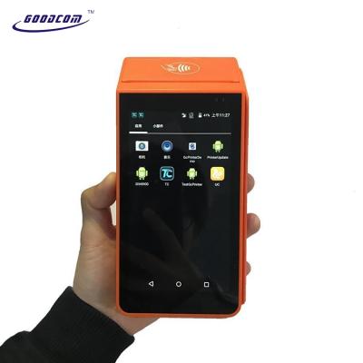 China GOODCOM GT90 Mobile Computer GOODCOM GT90 Handheld POS Mobile Labeling Machine Smart Pda With Built-in Printer for sale