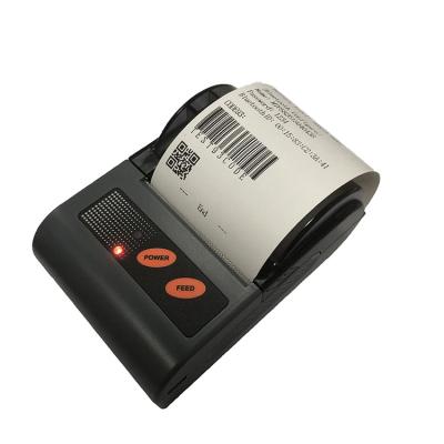 China MTP58BN cheap barcode black and white pocket qr code thermal mobile Bluetooth printer Label for sale