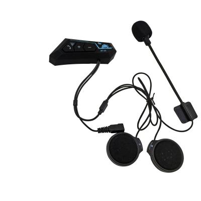 China Waterproof BT Motor BT22 Motorcycle Helmet Wireless Headset Earphone Stereo Dual Speaker for sale