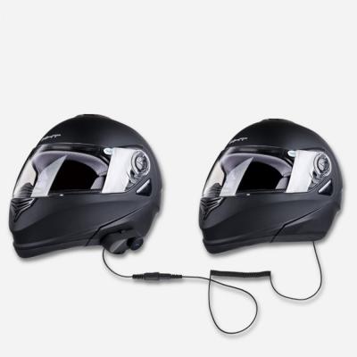 China Motorcycle Riding Rider To Rider Microphone Speaker Soft Cable Helmet Kit For Motorcycle Bluetooth Helmet for sale