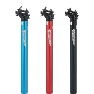 China Durable Road Cycling Road Bike Seat Post 25.4/27.2/28.6/30.4/30.8 Seat Post Aluminum Alloy Seatpost Bicycle Seat Tube for sale