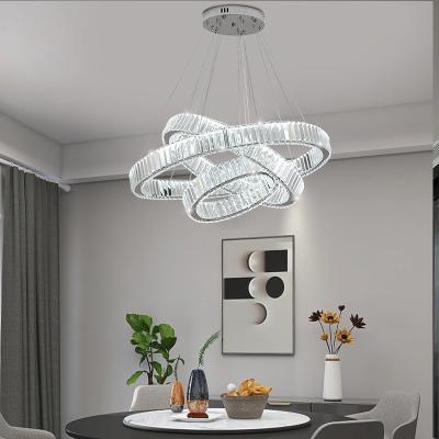 China Modern Luxury Hotel Lobby Indoor Lighting Decorative Led Pendant Light Pendant Chandeliers Modern Restaurant Crystal Light Modern Decorative Pendent for sale