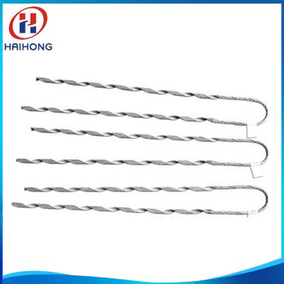 China Easy And Simple Preformed Guy Grip /Preformed Tension Clamp / Dead End Handle With OPGW Cable Overhead Fitting for sale