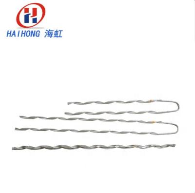 China OPGW and ADSS Optical Cable Galvanized Steel Wire ADSS Preservative Preformed Dead End Handle for sale