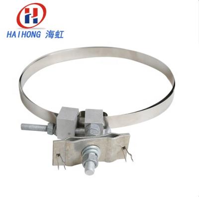 China ADSS Good Stability ADSS OPGW Down Lead To Clamp For Safe Fiber Optic Cable for sale