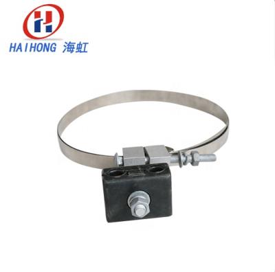 China Unique ADSS Stainless Steel Structure Down Metal Type Lead Flange For Tower for sale