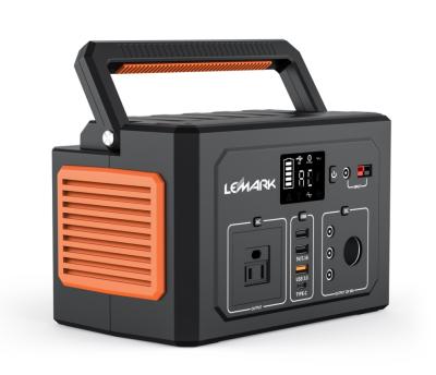 China 400w Outdoor Portable Rechargeable Electric Generator DC Power Supply Portable Emergency Power Supply for sale