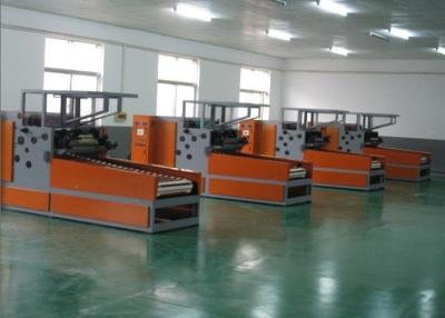 China Mechanical Aluminium Foil Roll Rewinding Machine / Cutting Machine For Roll for sale