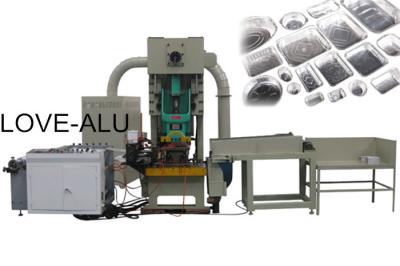 China Auto Feeder Aluminum Foil Container Making Machine 45 Ton Pneumatic Press for sale