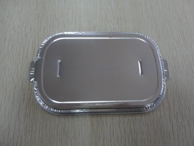 China Disposable aluminum foil lid / aluminum foil container cover for inflight catering for sale