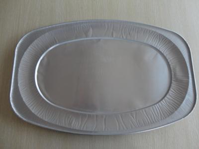 China Full Size Largest Oval Aluminum Foil Disposable Turkey Roasting Pan For barbecue for sale