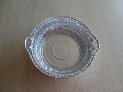 China Handles Foil Takeaway containers / Aluminum Foil Bowl Round For Instant Noodles for sale