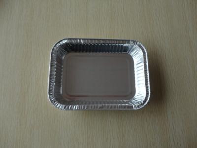 China Takeaway Aluminum Food Storage Containers / Disposable Foil Trays For Baking for sale