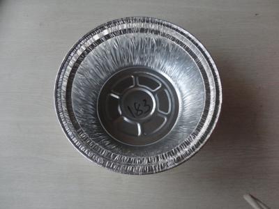 China Round 8 inch Foil Takeaway Containers Aluminum Foil Pan / For Catering for sale